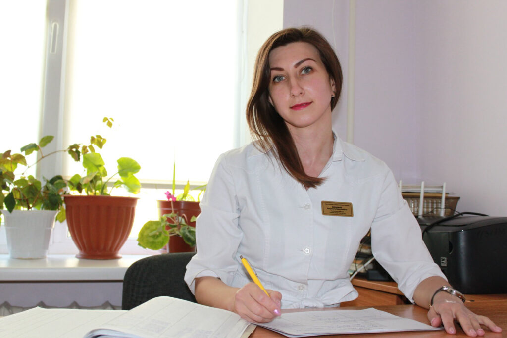 Медсестра в приймальному відділенні